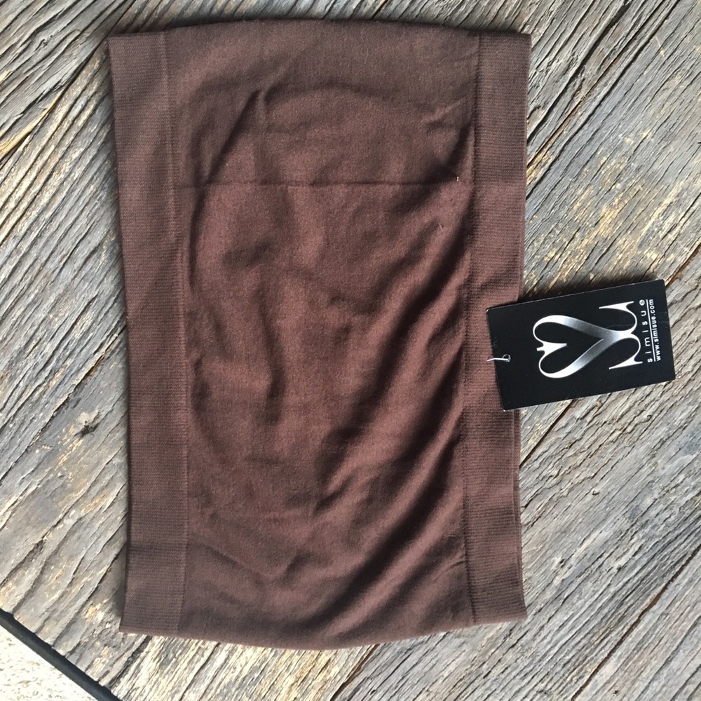 NWT Simi Sue brown bandeau
